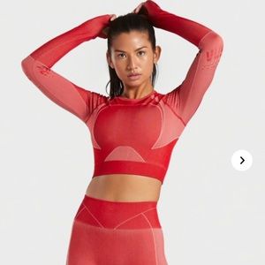 Gymshark turbo crop top